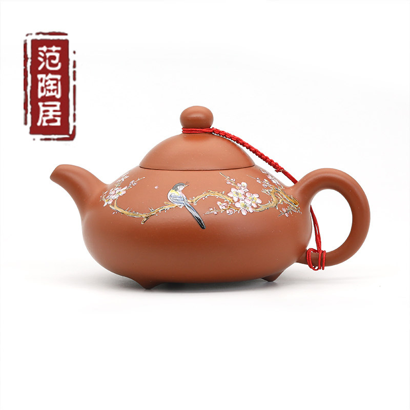 范陶居宜兴紫砂壶全手工