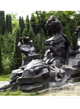 景观小品渤言雕塑玻璃钢