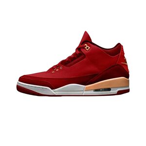 虎牙球鞋Air Jordan 3 “Bin 23”AJ3 酒红色限量复古 IO7744-600