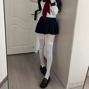 JK白丝面膜质感哑光白色天鹅绒丝袜灰色连裤 袜Lolita显瘦打底袜