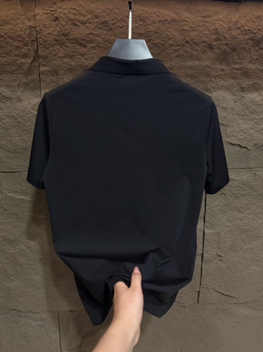 2026夏季新款男士翻领短袖polo衫时尚百搭休闲上衣