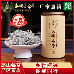 莓茶永顺张家界特级野生湖南藤茶芽尖美丽湘西霉土家族官方旗舰店