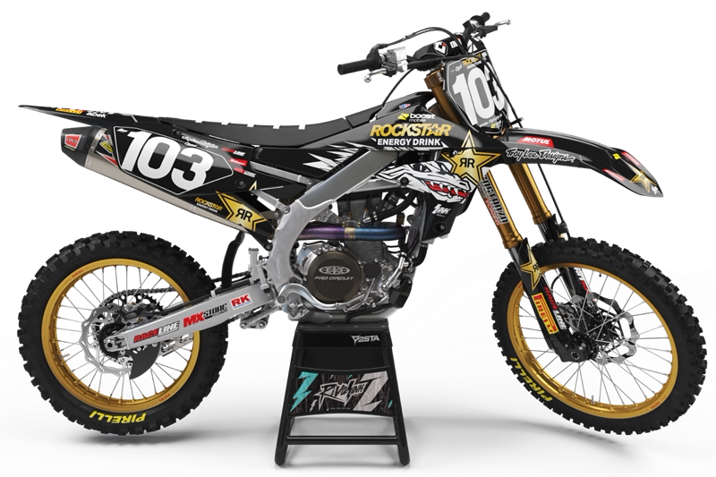 适用于雅马哈yzf越野摩托车个性贴纸车身贴改装防水贴花私人定制