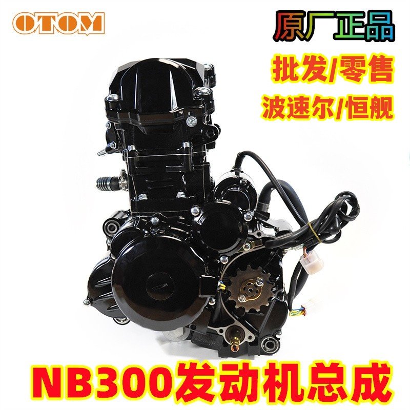 宗申NB300发动机总成水冷四气门