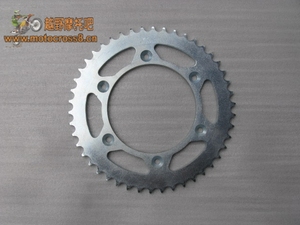 鑫源摩托原厂滑胎X2X改装X6后链盘46齿XY250GY链盘牙盘钢齿盘大飞