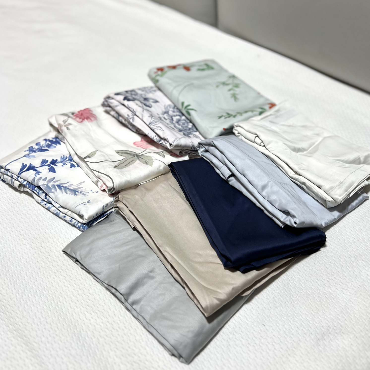 外贸原单竹纤维枕套 成人枕头皮枕芯套 宽边工艺柔软丝滑清凉舒服