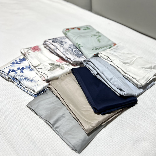 外贸原单竹纤维枕套 成人枕头皮枕芯套 宽边工艺柔软丝滑清凉舒服