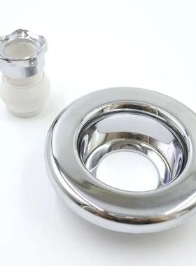 浴缸SPA喷嘴回水网出水口喷咀塑料配件80mm面盖+嘴