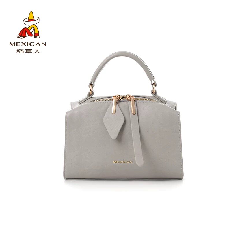 稻草人2026新款轻奢波士顿枕头包女士百搭小香风单肩斜挎手提包