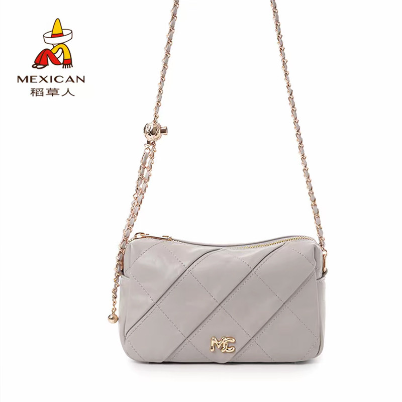 稻草人包包女2026春季新款时尚百搭云朵包可爱甜美风单肩斜挎女包