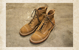 现货】ROLLING DUB TRIO 工装靴 牛皮翻毛皮 BF01 Stitch Down