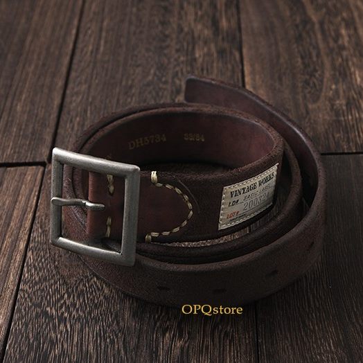【清仓特价】VINTAGE WORKS DH5734 日产 高端手工复古皮带腰带