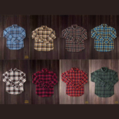 清仓特惠 Filson重磅法兰绒复古工装 格纹男士 衬衫 11010689