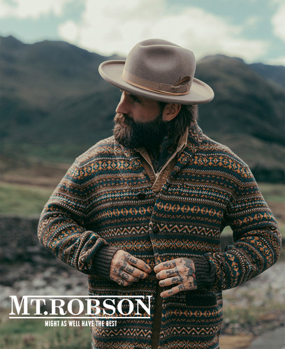 MTRobson复古羊毛开衫重磅费尔岛