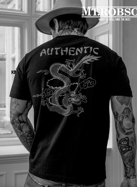 限定款-MTROBSON重磅精梳棉T恤短袖美式复古Tee9.5oz MT.ROBSON