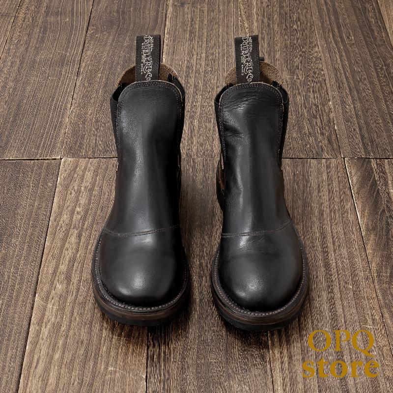 RRL 切尔西 靴 手工皮靴 靴子 工装鞋 西部靴