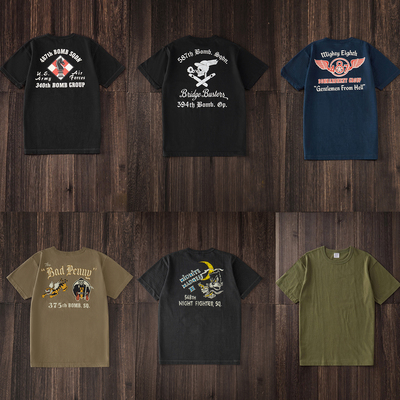 【特价清仓】Buzz Rickson's 短袖印花T恤 日产