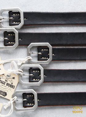 【茶芯】VINTAGE WORKS DH5726 CH-3 日产 高端手工复古皮带腰带