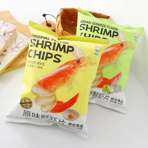 鲜虾片芥末海苔原味九日