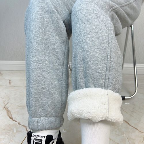 高个子运动裤束脚冬季休闲裤