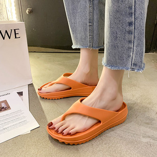人字拖鞋女防滑厚底夏外穿时尚情侣款夹脚夹板夹趾浴室沙滩凉拖鞋