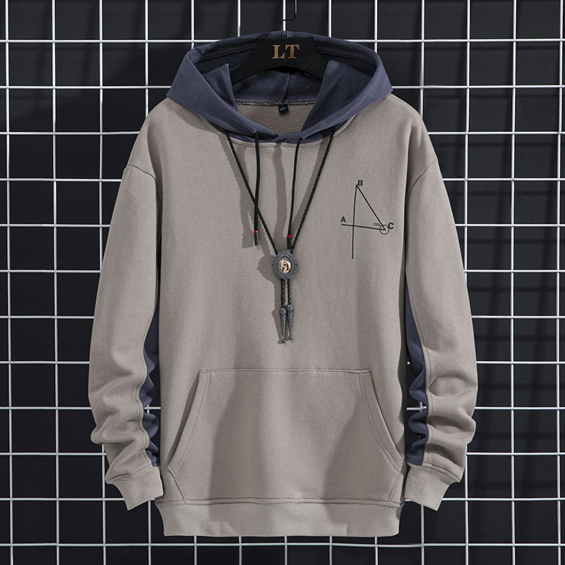 New autumn languid loose Pullover Hoodie fashion brand personalized print