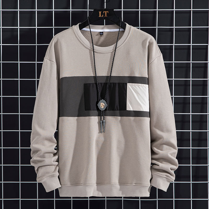 New autumn lazy style loose Pullover crew neck sweater fashion brand personalized print