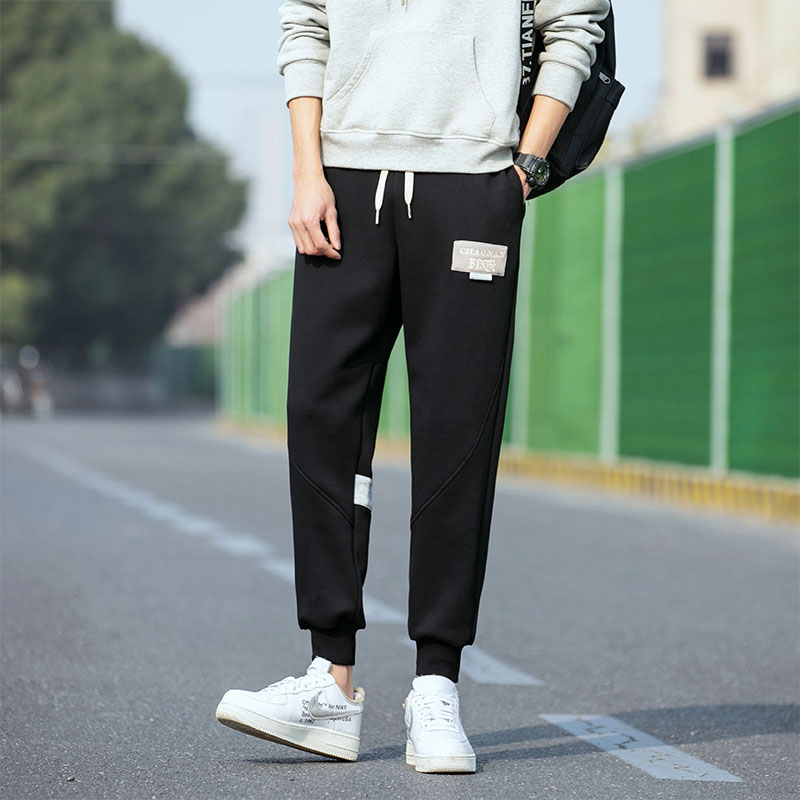 Spring new sports casual pants men's pants big loose Leggings