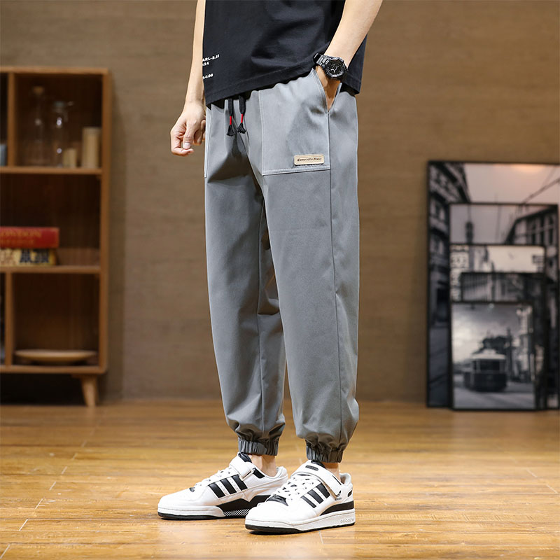 Spring 21 new sports and leisure pants men's pants big loose Leggings