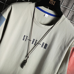 夏季新款卡通印花大碼恤純棉男裝短袖