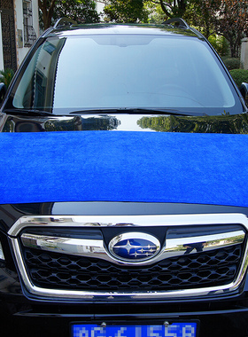 汽车洗车毛巾 超细纤维纳米擦车毛巾大号 一条装160*60cm蓝色灰色