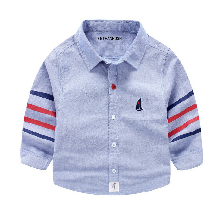 Chemise enfant à manche longue - Ref 2083430 Image 3
