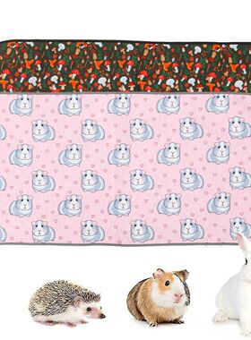 2Pcs Guinea Pig Cage Liner Reusable Washable Rabbit
