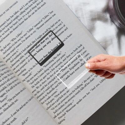 Wallet Magnifier Card 3X Magnifiers Mini Magnifying Glass