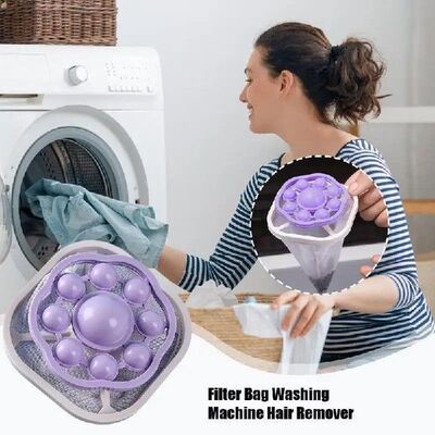 1PC Laundry Washing Machine Filter Remove Dirty Hair Mesh
