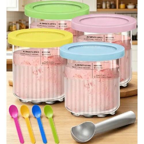Ninja Creami Deluxe Replacement Containers Set - Pints,