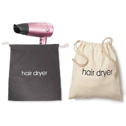 Hair Dryer Cloth Bag Hair Diffuser Hairdryer Bag Drawstring