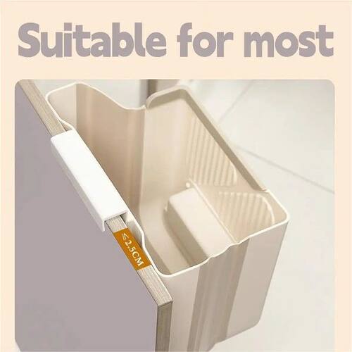 Industrial Tools Foldable Hanging Kitchen Trash Can for