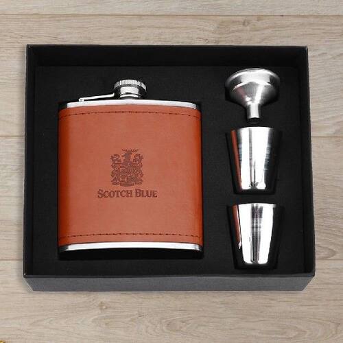 7oz Stainless Steel Hip Flask Rust-Proof Alcohol Bottle