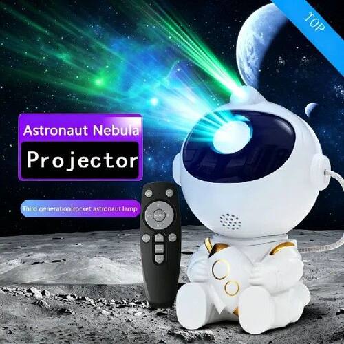 LED Star Galaxy Projector Night Light Astronaut Starry Sky