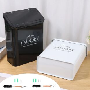 Box Storage Magnetic Lint Washing powder Pods Dryer Laundry