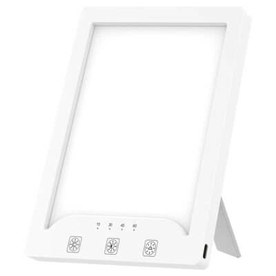 Light Therapy Lamp SAD Lamp 3000-6500K Square Sunlight Lamp