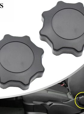 2pcs Car Front Seat Adjustment Knob Handwheel Seat Adjuster