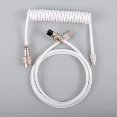 Mechanical Keyboard Coiled Cable Wire Type C Custom Usb