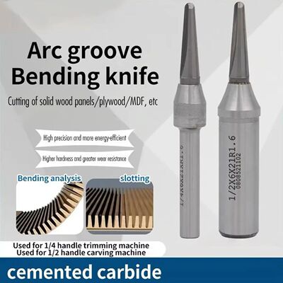 Woodworking Milling Bits1/2 1/4 Inch V Groove Woodworking