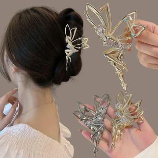 Headwear Angel Little Claws Girl Ponytail Hairpin Crystal