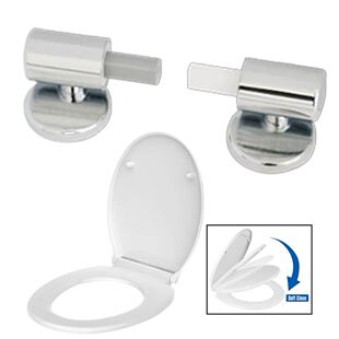 Toilet Soft Close Hinges Seat Hinge Replacement Traditional