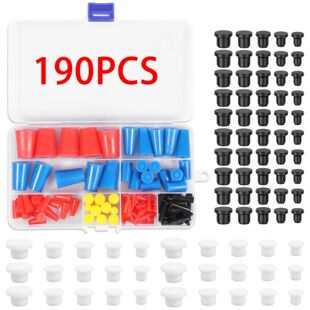 Plug Plugs 190pcs Rubber For Hole Set Silicone Assortment