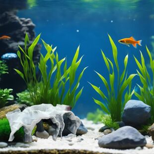 Aquarium For Hideouts Breeding Tunnel Cave Underground Fish