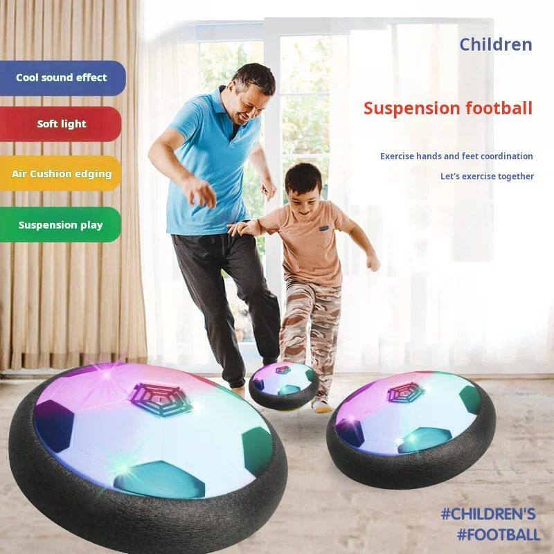 Fun Floating Foam Soccer Kid Toy Electric Hover Ball Indoor - 实物图